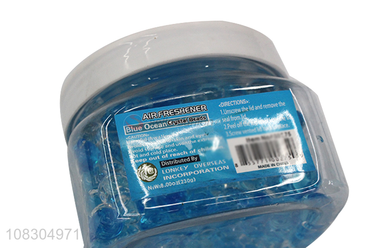 Online wholesale blue household crystal beads air freshener