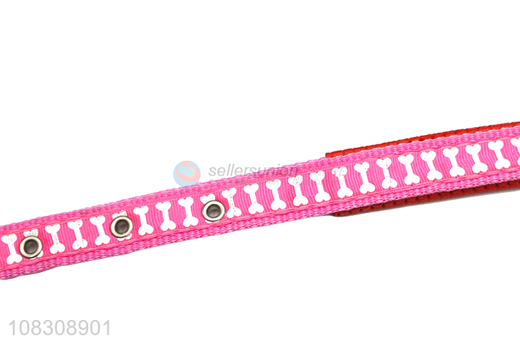 Factory supply braided pet puppy dog collar pet supplies