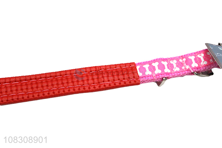 Factory supply braided pet puppy dog collar pet supplies