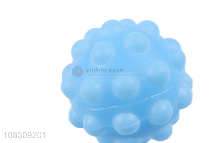 China factory silicone soft squeeze ball toys for stress relief