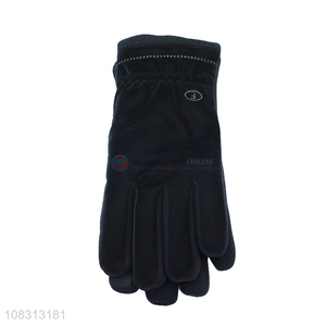 Factory supply winter touchscreen outdoor sports gloves for men