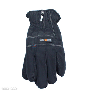 China supplier winter outdoor non-slip sports gloves for men