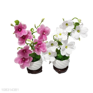 Top selling decorative artificial bonsai fake flower wholesale