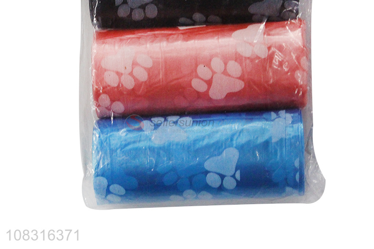 High Quality Disposable Pet Trash Bag Dog Waste Poop Bags