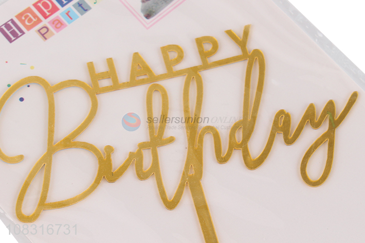 China products party supplies birthday cake topper for decoration