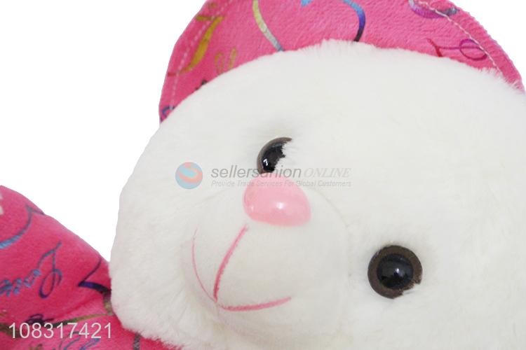 Hot selling cute bear plush toy kids birthday gift
