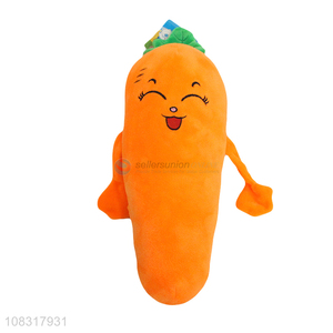 China supplier lovely carrot plush toy stuffed toy