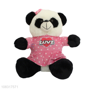 Hot selling panda plush toy stuffed animals for kids