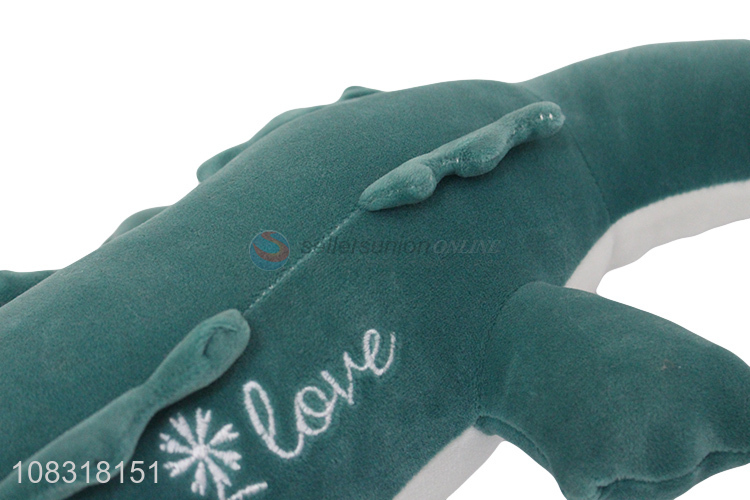 China imports stuffed animal big-eye crocodile plush toy