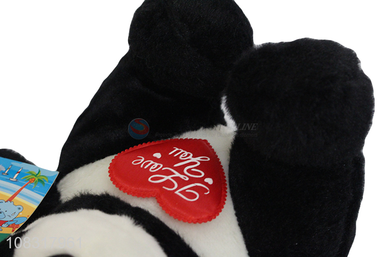 Yiwu market soft stuffed panda toy plush panda doll toy