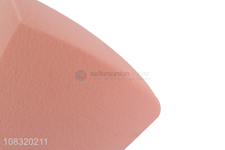 Hot sale pink makeup sponge girls portable beauty puff