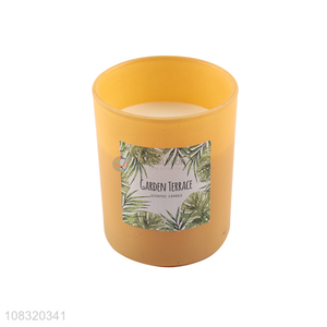 High quality herbal aromatherapy cup wax scented candle