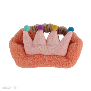 Good quality crown makeup hair band washing face headband