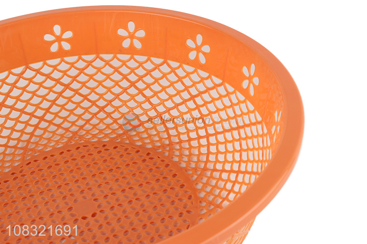 Low price daily use fruits vegetable drain basket for sale