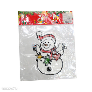 Wholesale Christmas window clings stickers for home office decor