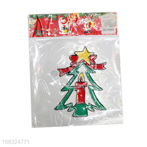 Factory price Christmas window clings window decals for kids