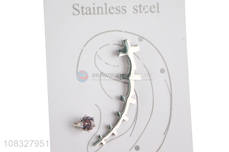 Best Selling Fashion Stainless Steel Stud Earrings Set