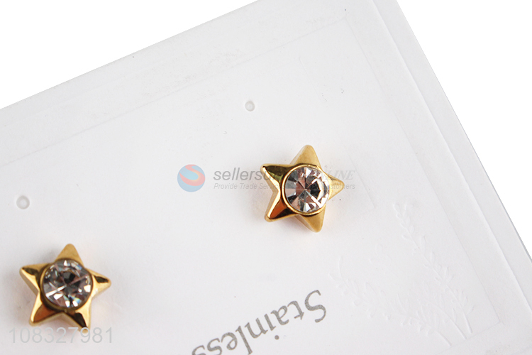 Hot Selling Trendy Stud Earring Ladies Exquisite Earrings