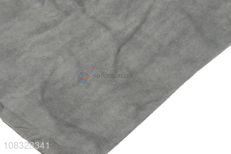 Good wholesale price grey simple cushion cover for home