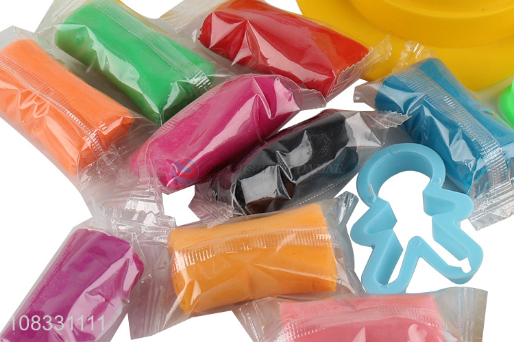 Good quality kids DIY modeling clay kit with clay molds
