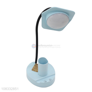 Multifunction And Flexible Study Lamp With Pen Container