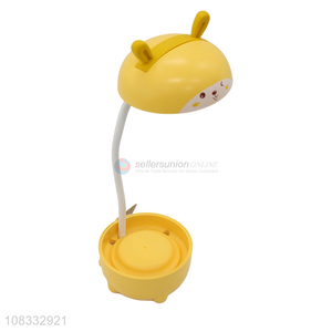 Cute Design USB Charging Flexible Neck LED Table Lamp