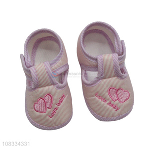 Most popular cotton baby soft non-slip toddler shoes for sale