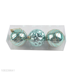 High Quality 3 Pieces Christmas Ball Christmas Tree Ornaments