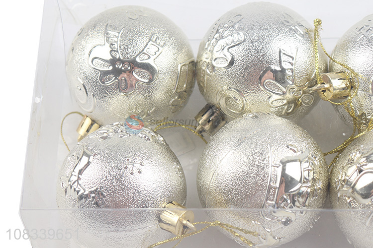 Hot Products 6 Pieces Christmas Tree Decoration Christmas Ball