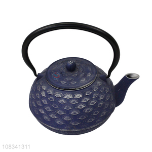 Wholesale 1.8L loop-handled cast iron Chinese teapot Japanese tetsubin