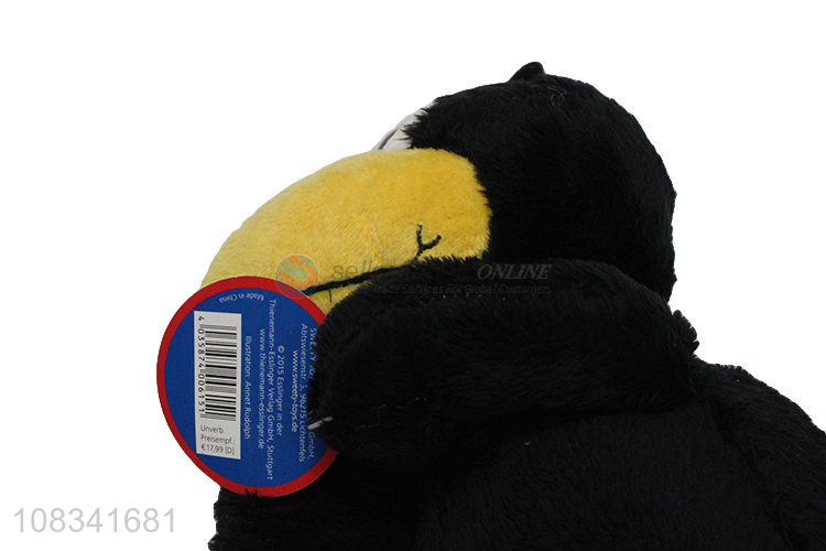 Factory price crow plush toy stuffed toy for kids girls boys