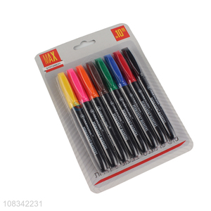 Hot products 10pcs color handaccount pen marker pen