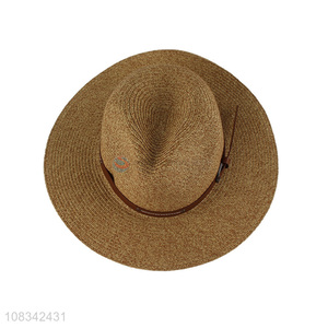 High Quality Summer Sun Hat Wide Brim Straw Hat