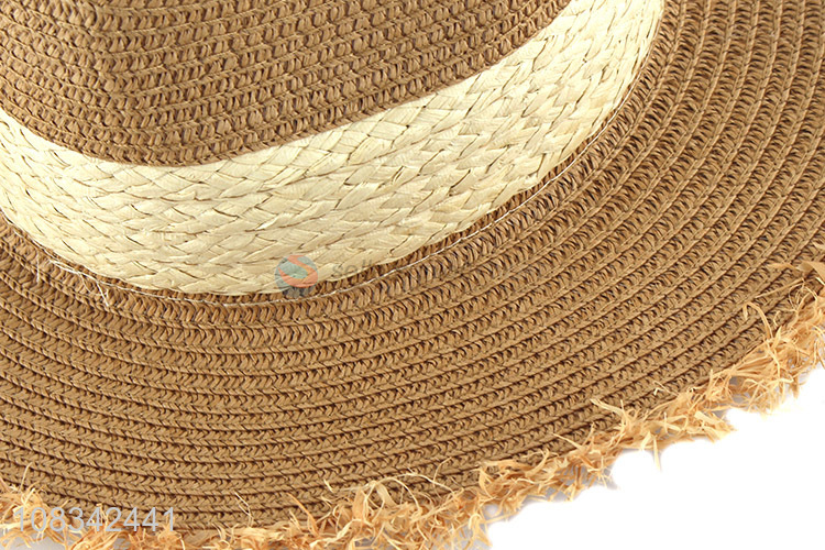 Fashion Design Summer Outdoor Straw Hat Beach Sun Hat