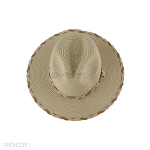 Good Quality Summer Outdoor Sun Hat Beach Straw Hat