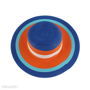 Delicate Design Summer Colorful Straw Hat Fashion Sun Hat