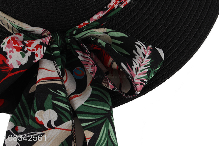 Modern Style Summer Beach Hat Straw Hat Ladies Sun Hat