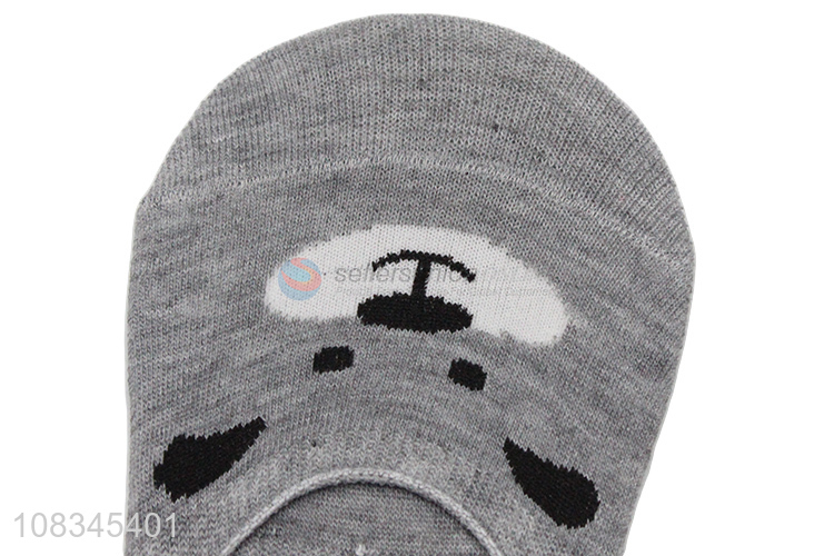 Hot products cute boat socks ladies polyester short socks