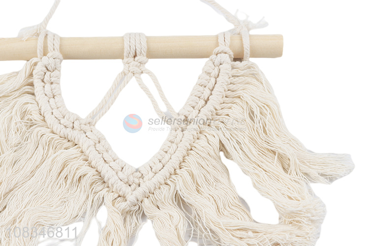 New Arrival Handwoven Cotton Thread Tassel Wall Hanging For Sale