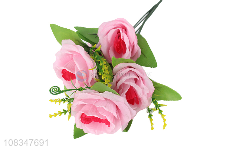 High Quality Simulation Rose Decorative Artificial Flower