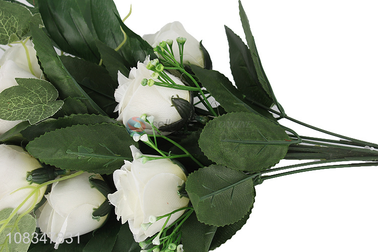 New Arrival Simulation Rose Decorative Artificial Bouquet