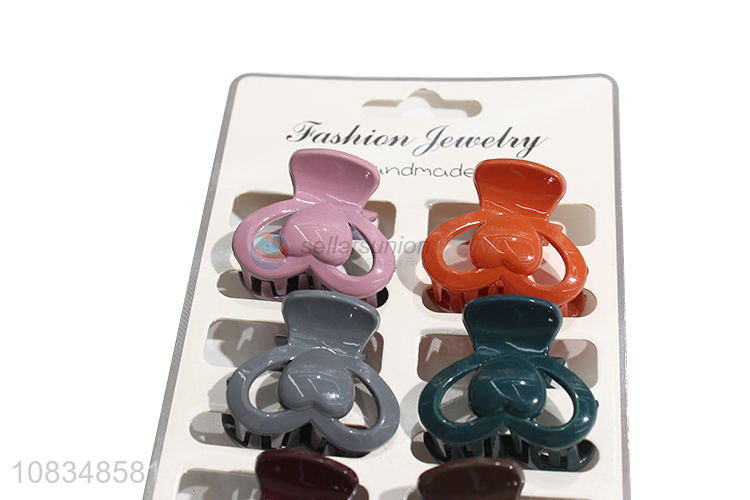 Bottom price small hair clamps hair claw clips for girls