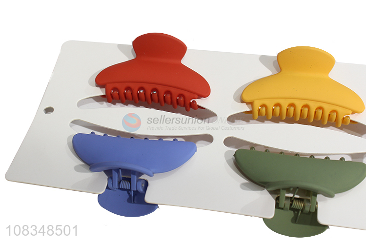 Good price multicolor women hair claw clips hair clamps pins