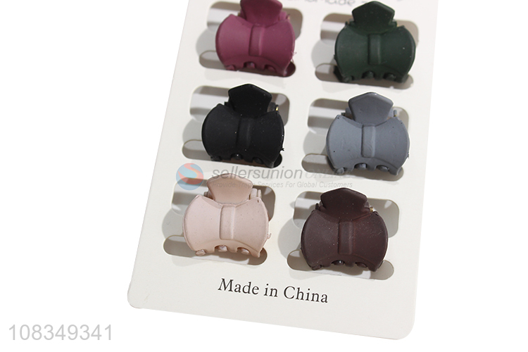 Hot sale ladies temperament hair claws plastic hairpins
