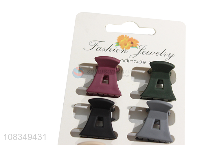 High quality creative hair claws plastic hairpins for ladies