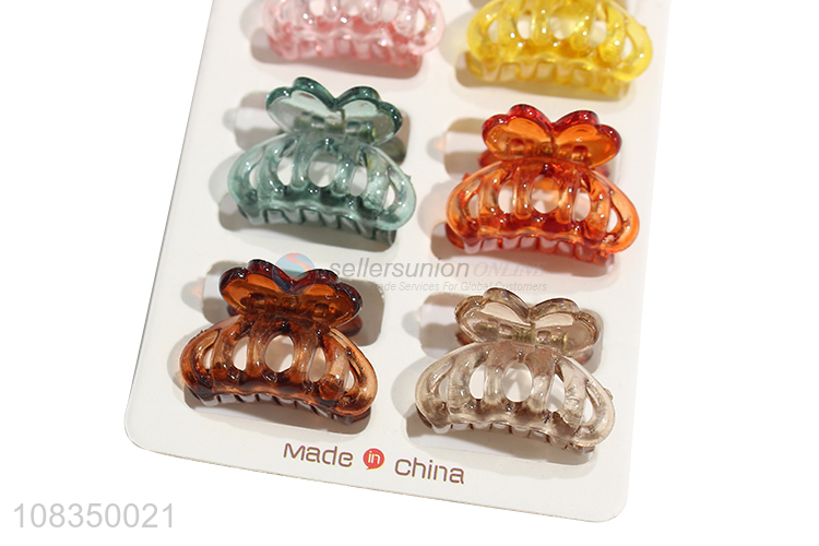 Hot products non-slip girls ladies fashion hair claws for decoration