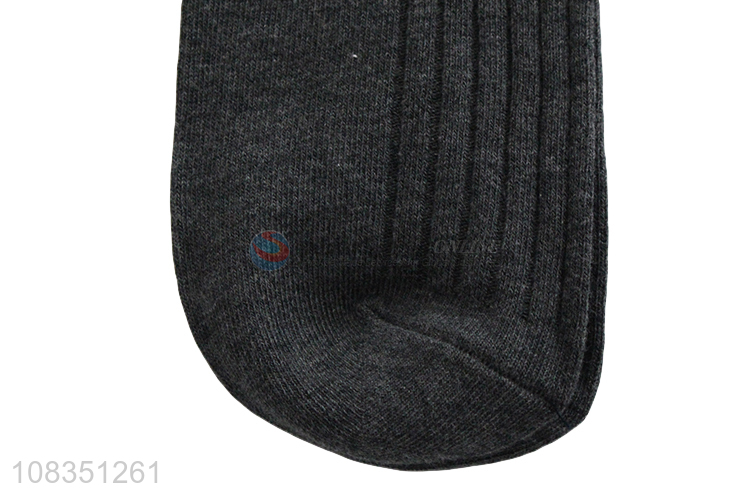 High quality winter warm lightweight cotton crew socks for men