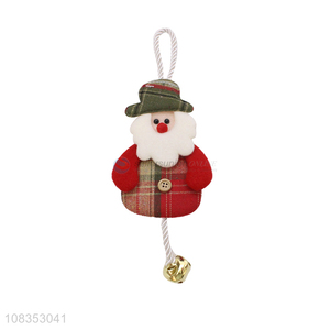 Fashion Design Christmas Hanging Ornament With Bell