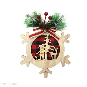 Best Quality Christmas Decoration <em>Wooden</em> <em>Craft</em> Hanging Ornament