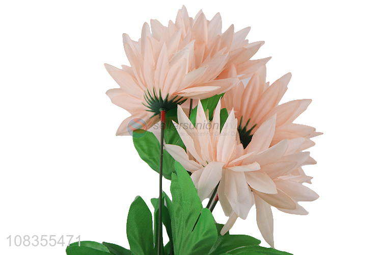 Wholesale artificial chrysanthemum desktop decorative fake flower